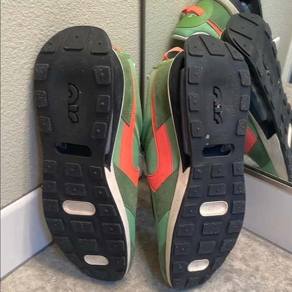 Nike Green and Orange Athletic Shoes - Men - Picture 6 of 9